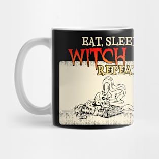 eat sleep witch repeat Mug